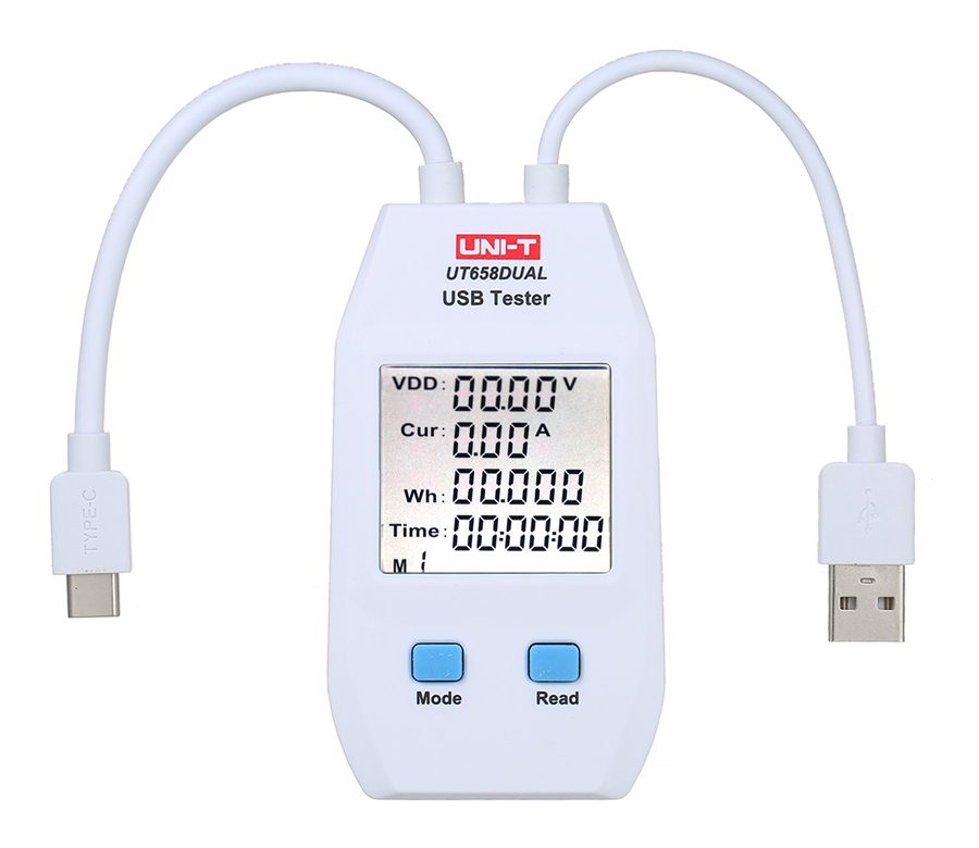 Ut658dual usb тестер обзор