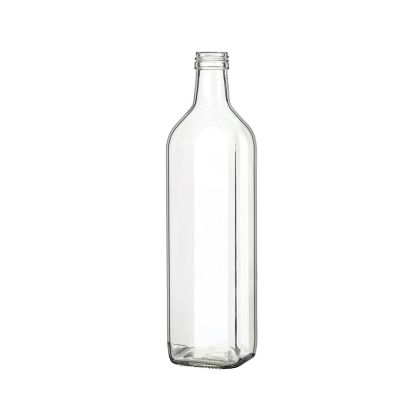 Μπουκάλι γυάλινο τετράγωνο Φ31 750ml Marasca