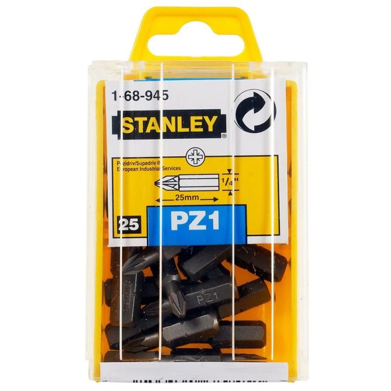 ΜΥΤΕΣ STANLEY 1-68-945 PZD 1Χ25 ΣΕΤ 25 ΤΕΜ