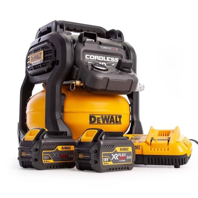 ΑΕΡΟΣΥΜΠΙΕΣΤΕΣ DEWALT DCC1054T2 10LT 2x6.0Ah