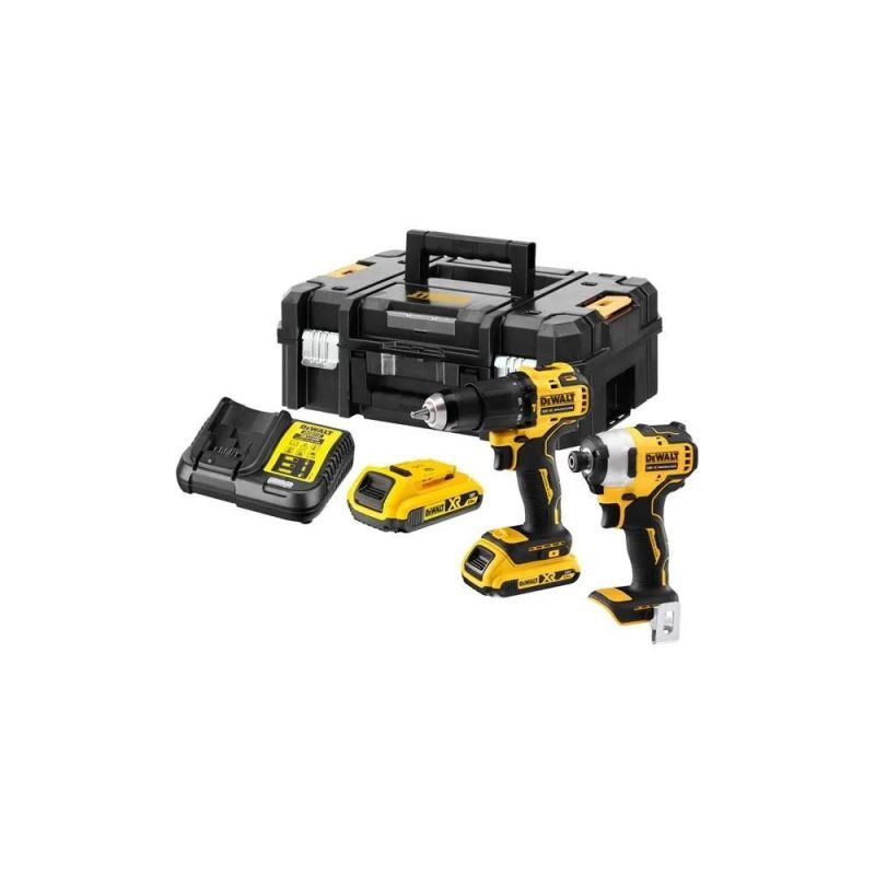 ΔΡΑΠΑΝΟΚΑΤΣΑΒΙΔΑ ΣΕΤ DEWALT DCK2062D2T + ΠΑΛΜΙΚΑ 18V  2x2.0Ah