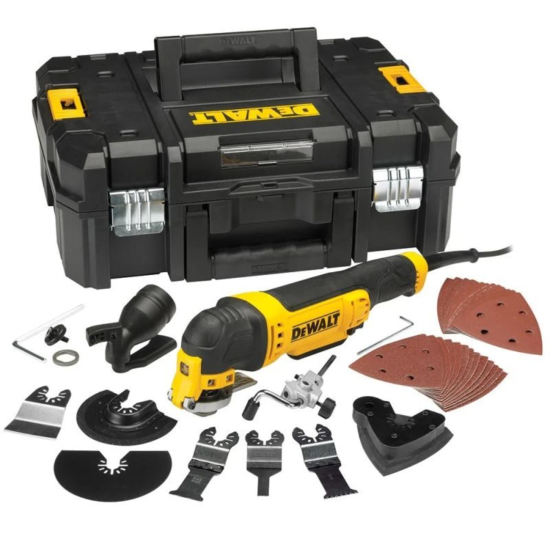 ΠΟΛΥΕΡΓΑΛΕΙΑ DEWALT DWE315KT ΣΕ ΒΑΛΙΤΣΑ TSTAK ΜΕ ΕΞΑΡΤΗΜΑΤΑ