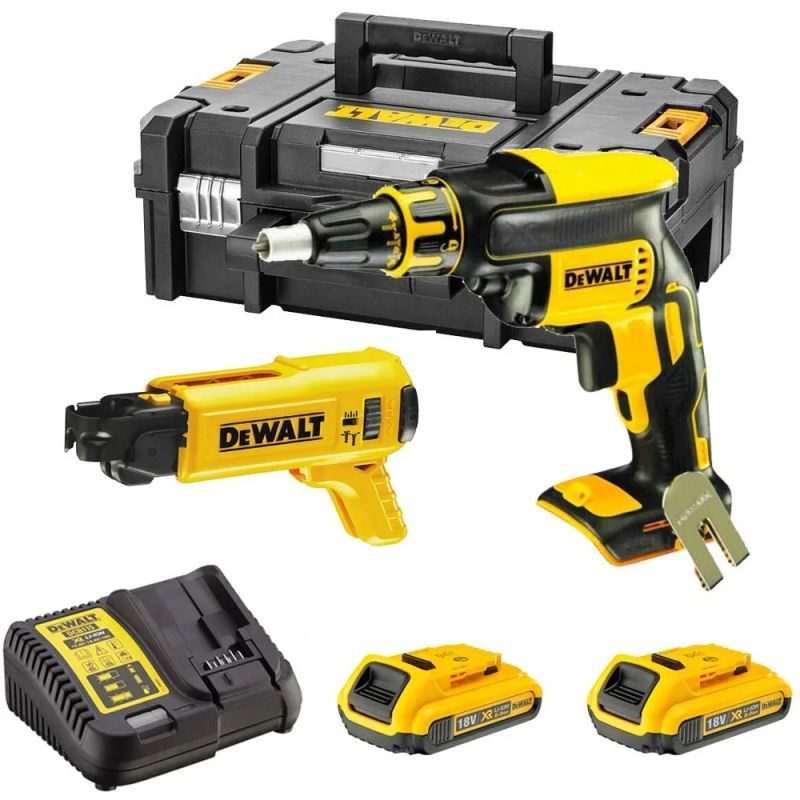 ΚΑΤΣΑΒΙΔΙΑ ΓΥΨΟΣΑΝΙΔΑΣ DEWALT DCF620D2 18V 2X2.0Ah