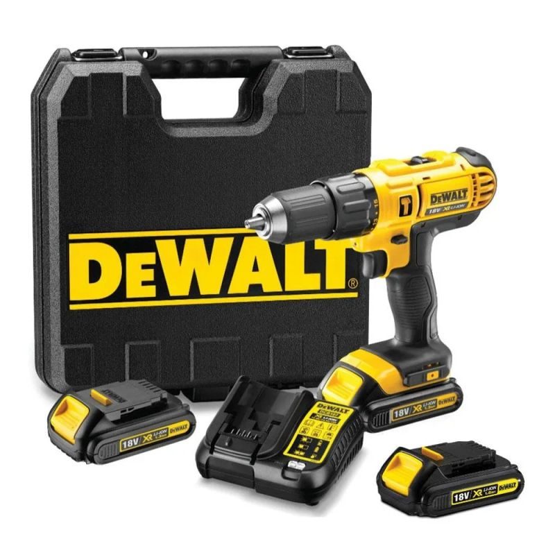 ΔΡΑΠΑΝΟΚΑΤΣΑΒΙΔΑ DEWALT DCD776C2 18V 2x1.3Ah ΚΡΟΥΣΤΙΚΑ