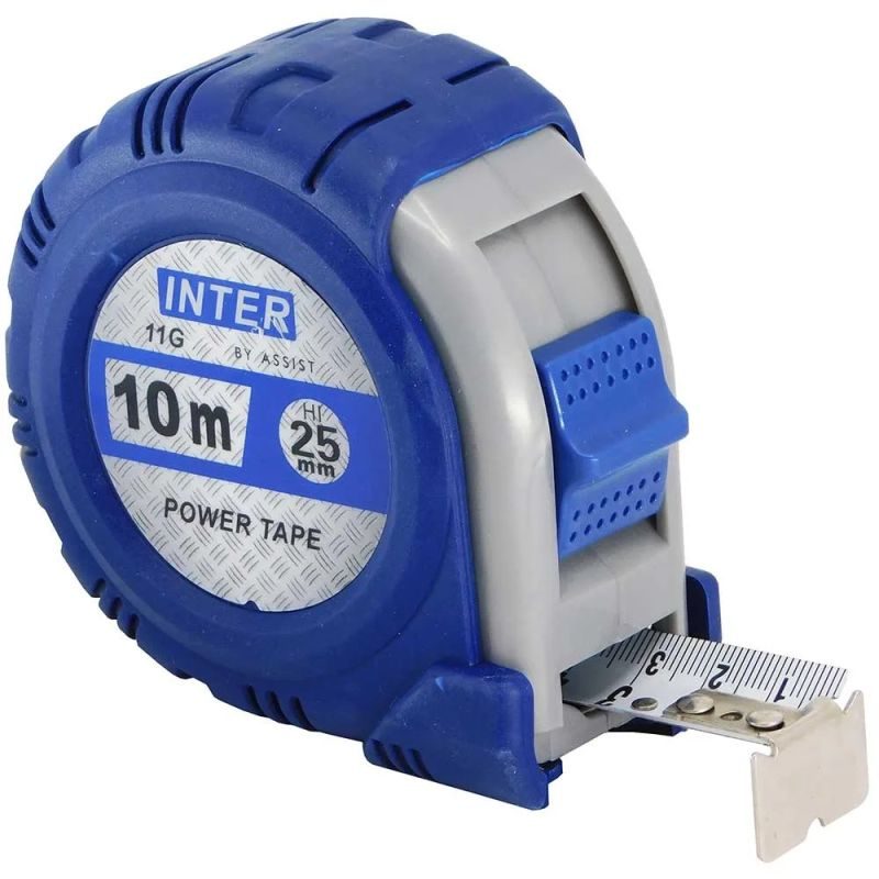 ΜΕΤΡΑ INTER 8ZCR751025 10m X 25mm ΜΠΛΕ