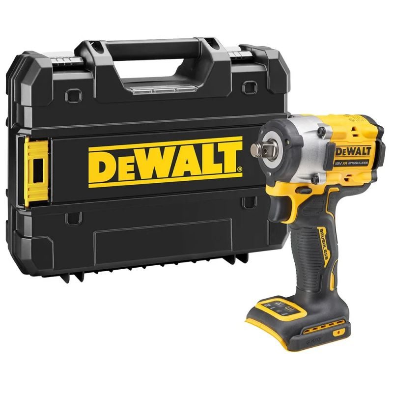 ΜΠΟΥΛΟΝΟΚΛΕΙΔΑ DEWALT DCF921NT 18V 1/2" COMPACT BRUSHLESS SOLO ΜΕ ΒΑΛΙΤΣΑ