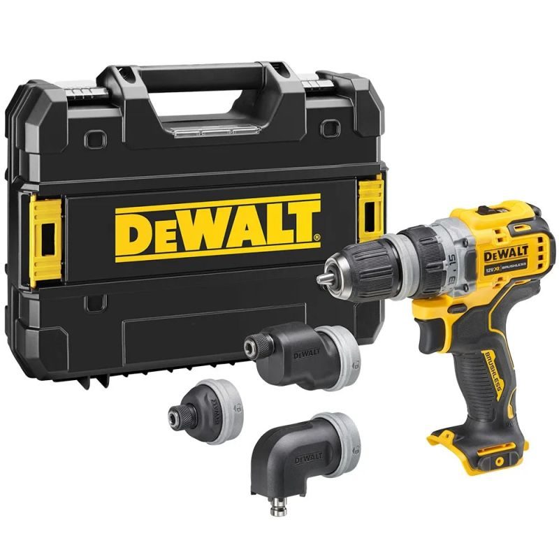 ΔΡΑΠΑΝΟΚΑΤΣΑΒΙΔΑ DEWALT DCD703NT 12V SOLO ΜΕ ΒΑΛΙΤΣΑ TSTAK & 3 ΚΕΦΑΛΕΣ