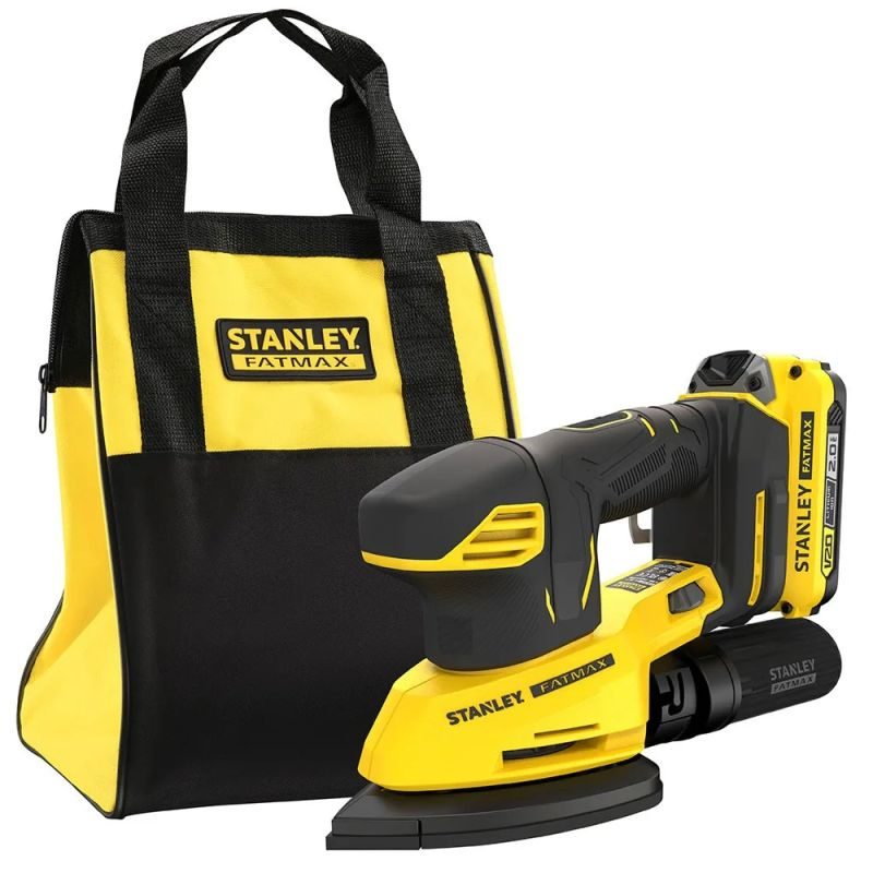 ΤΡΙΒΕΙΑ STANLEY SFMCW221D1S 18V  ΔΕΛΤΑ ΜΕ 1x2.0Ah ΚΑΙ ΤΣΑΝΤΑ  V20