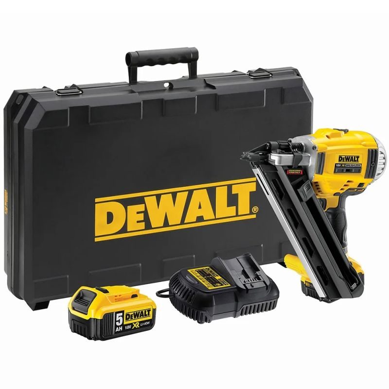 ΚΑΡΦΩΤΙΚΑ DEWALT DCN692P2 18V ΞΥΛΟΥ 2x5.0Ah, ΒΑΛΙΤΣΑ