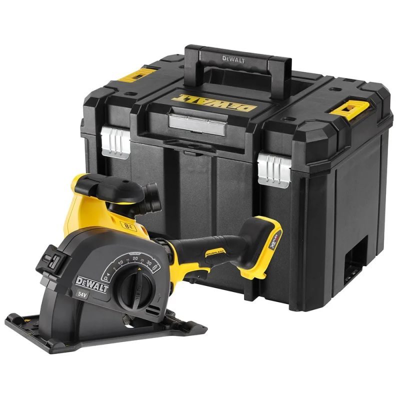 ΦΡΕΖΕΣ ΤΟΙΧΟΥ DEWALT DCG200NT 54V, 125mm SOLO ΜΕ TSTAK