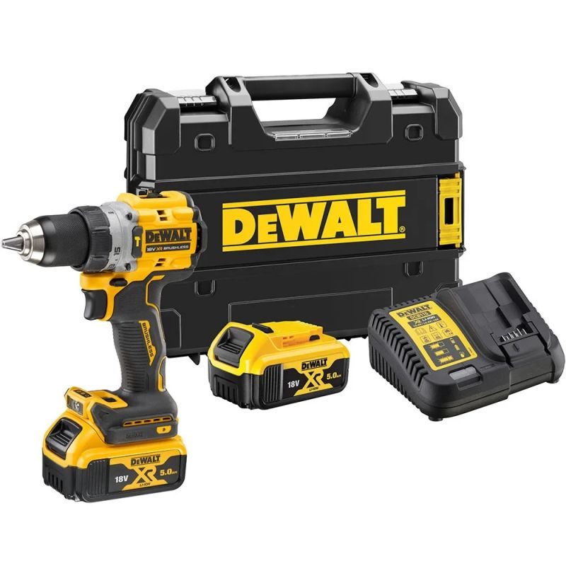 ΔΡΑΠΑΝΟΚΑΤΣΑΒΙΔΑ ΚΡΟΥΣΤΙΚΑ DEWALT DCD805P2T 18V 2x5.0Ah BRUSHLESS,TSTAK