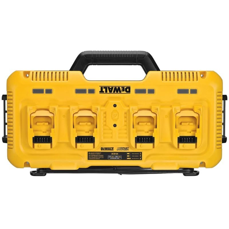 ΦΟΡΤΙΣΤΕΣ DEWALT DCB104 12/18/54V FAST CHARGER 4 ΘΕΣΕΩΝ