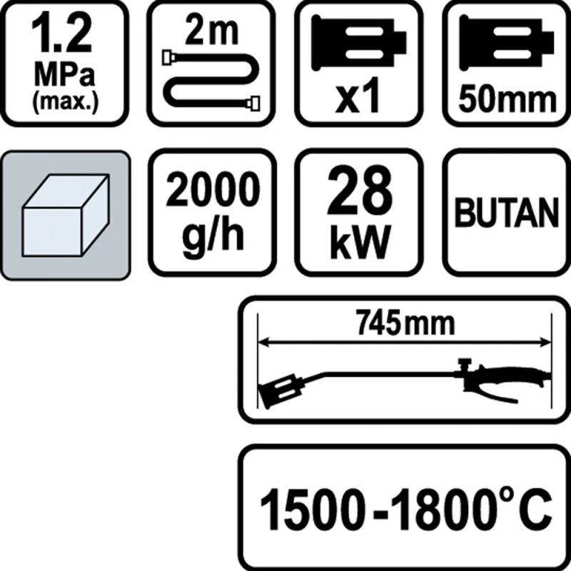 ΦΛΟΓΙΣΤΡΟ ΠΙΣΣΑΣ 50ΜΜ  73341 VOREL - Image 2