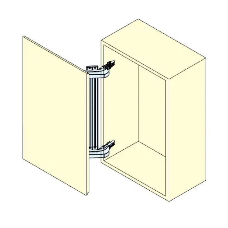 Μηχανισμός swing με φρένο για πορτάκι ντουλαπιού 7kg max