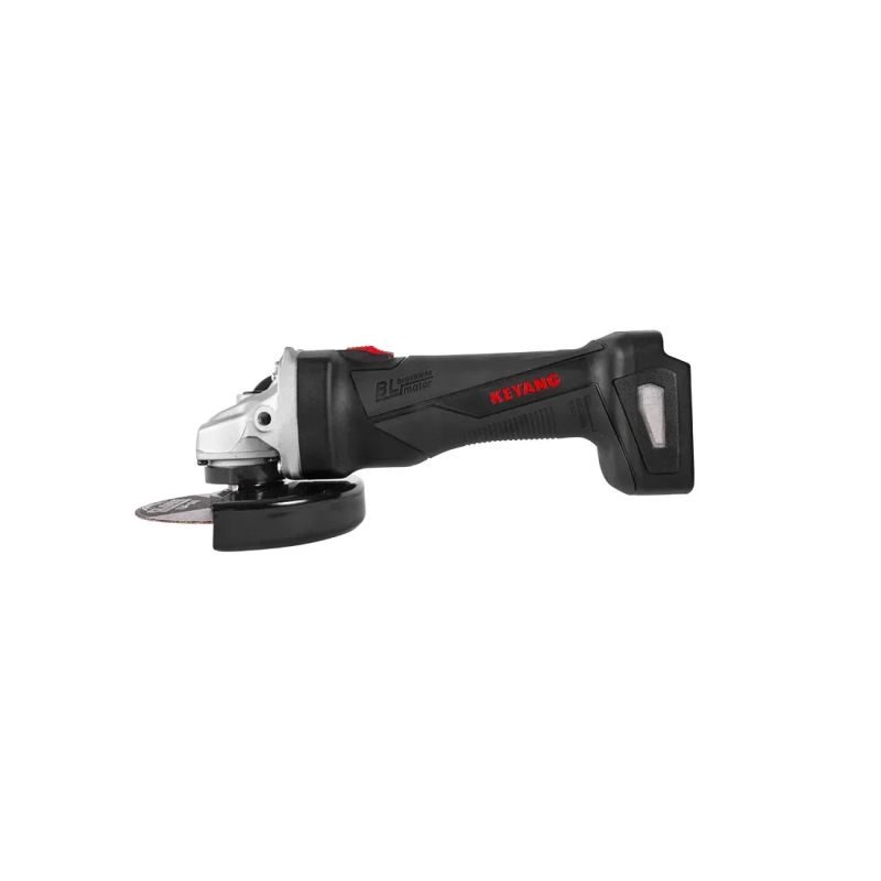 BRUSHLESS ΓΩΝΙΑΚΟΣ ΤΡΟΧΟΣ ΜΠΑΤΑΡΙΑΣ 125MM 18V ΣΩΜΑ KEYANG