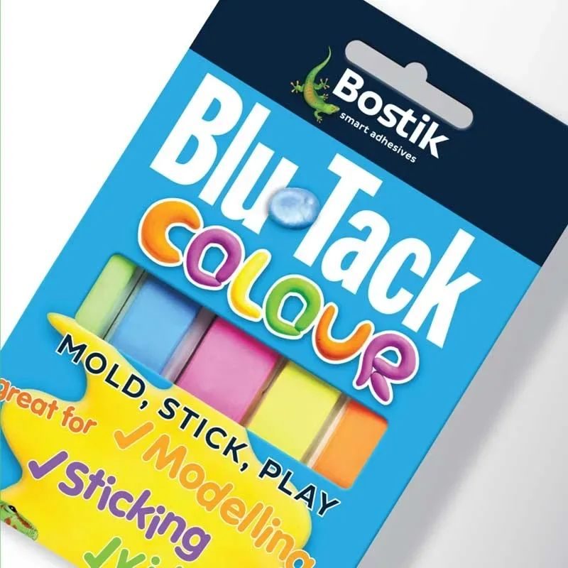 BLU TACK COLOR ΠΛΑΣΤΕΛΙΝΗ ΣΤΕΡΕΩΣΗΣ 75GR DEN BRAVEN