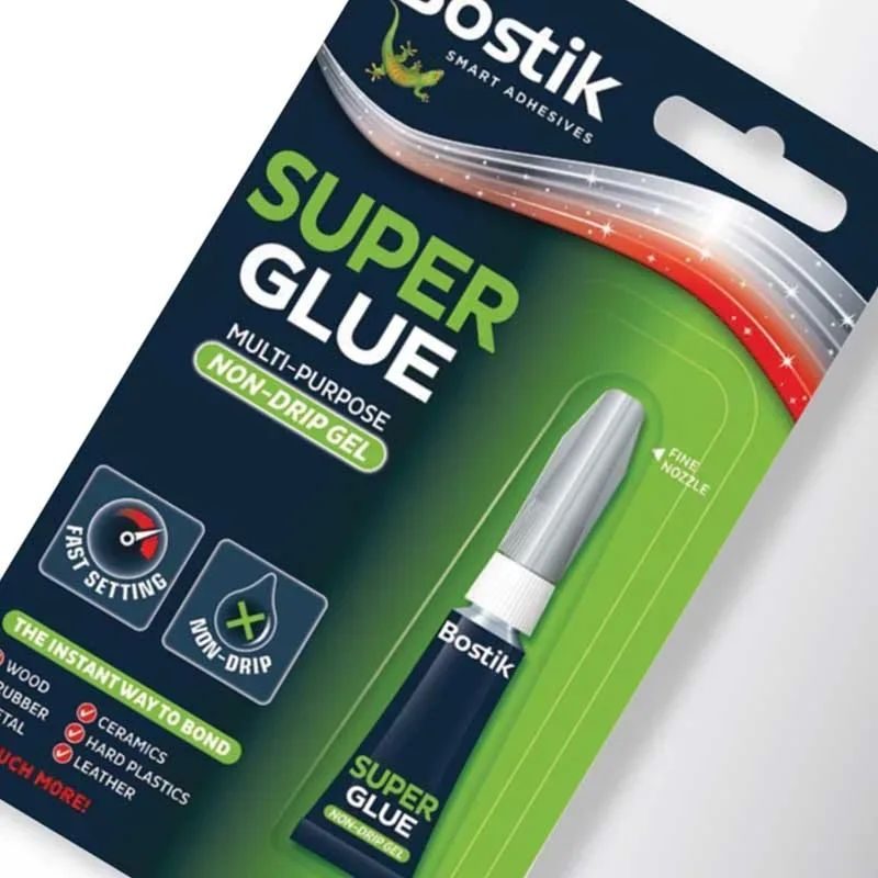 Super Glue Κυανοακρυλική κόλλα gel 3gr DEN BRAVEN