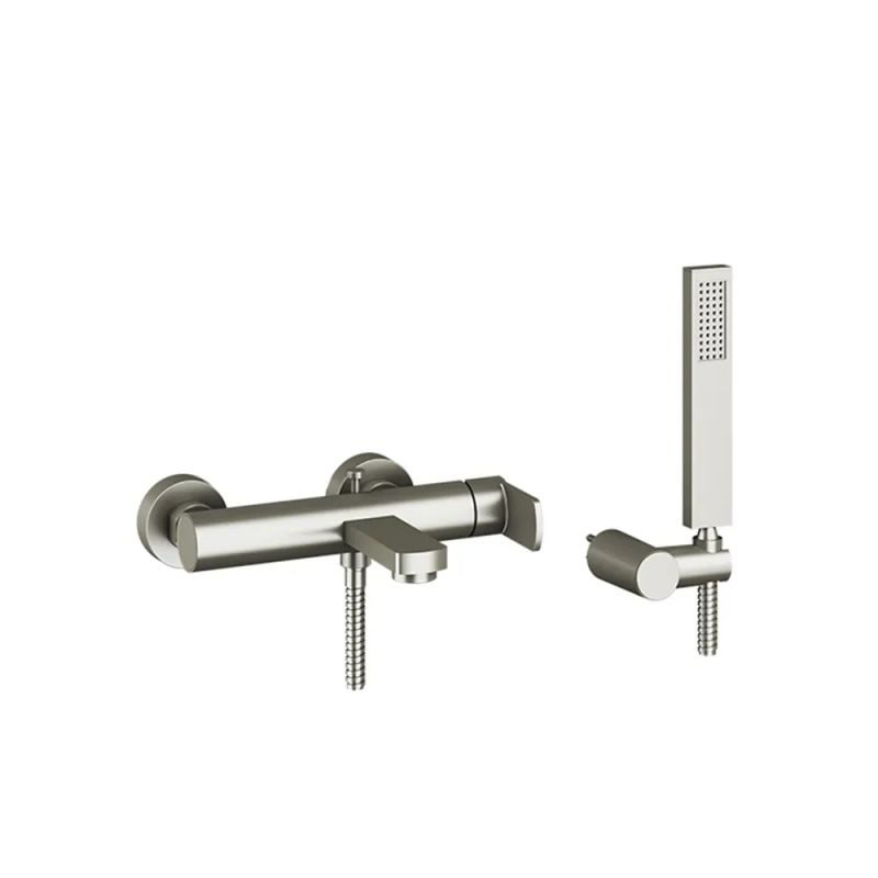 Orabella by Armando Vicario Set Glam brushed nickel Χαμηλή - Μπαταρία νιπτήρος και λουτρού - Image 3