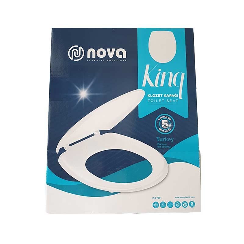 Καπάκι τουαλέτας universal ABS βαρέως τύπου KING NOVA