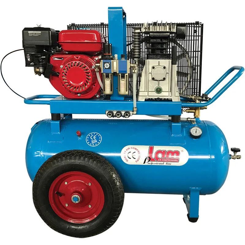 Αεροσυμπιεστής 100L 7HP βενζίνης LAM