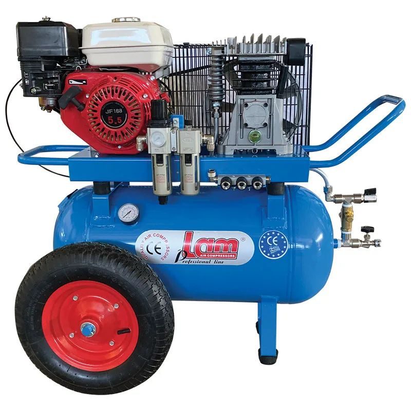 Αεροσυμπιεστής 50L 5.5HP βενζίνης LAM