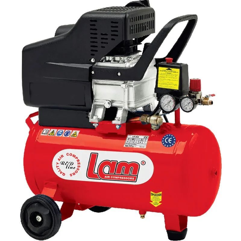 Αεροσυμπιεστής 24LIT 2.5HP 250 lit/min LAM