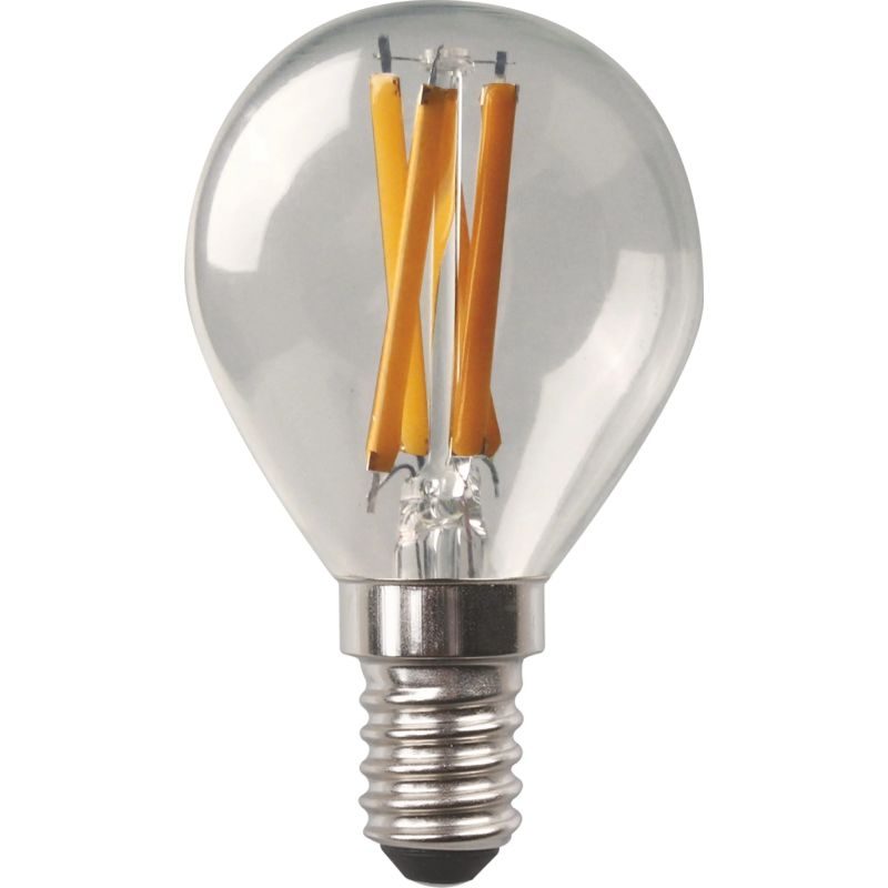 LED ΣΦΑΙΡΙΚΗ FILAMENT "CROSSED" EUROLAMP 4,5W E14 2700K