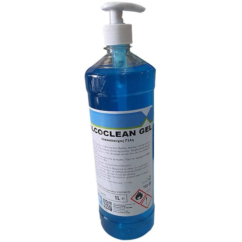 Αντισηπτικό gel χεριών 1 L ALCOCLEAN