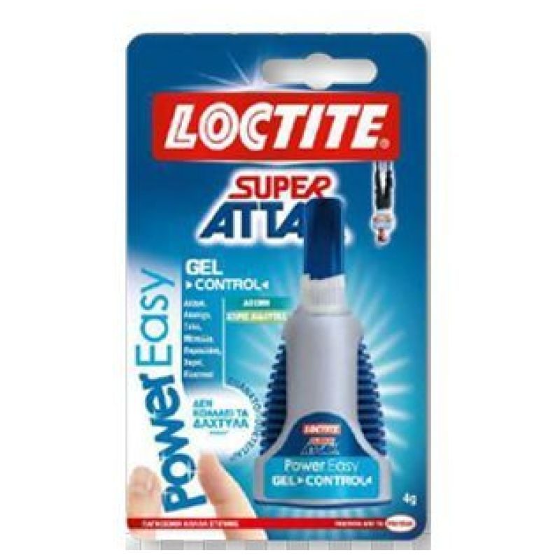 Κόλλα στιγμής σε gel Loctite δεν κολλάει στα δάχτυλα