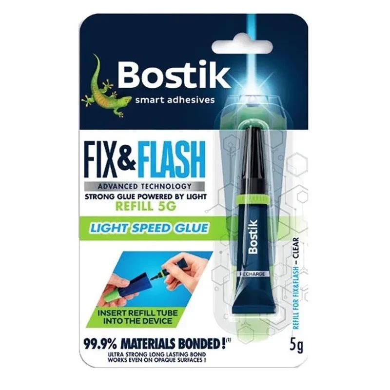 Κόλλα στιγμής 5gr BOSTIK FIX & FLASH με φακό - Image 2