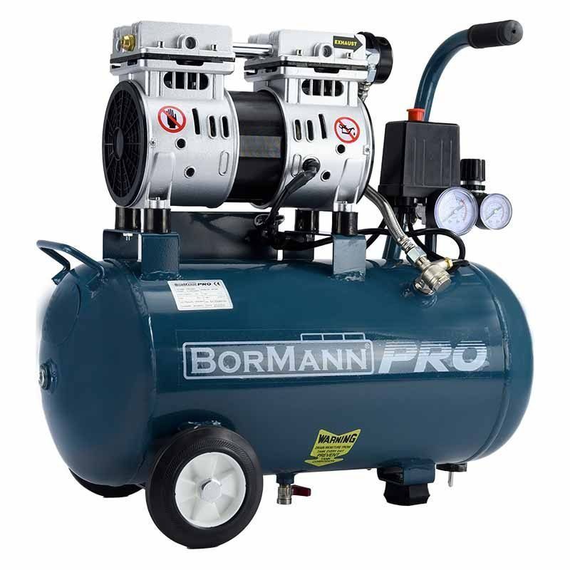 Αεροσυμπιεστής OIL-LESS 0.75HP BAT5080 BORMANN