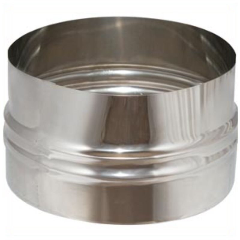 Συστολική μούφα αεραγωγών 0.50mm Inox TechnoMetal