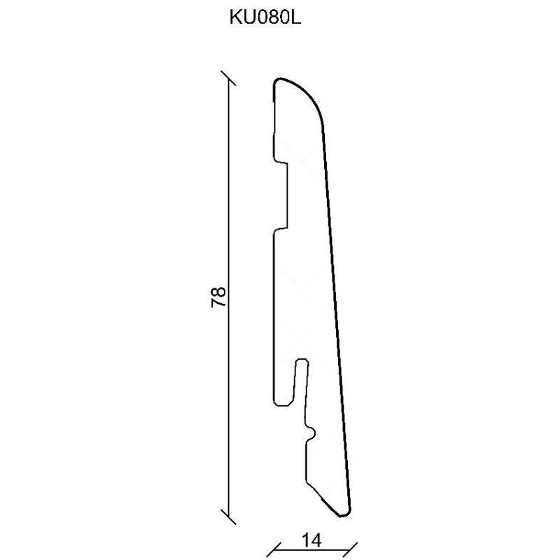 ΣΟΒΑΤΕΠΙ LVT KU080L FOEI35C 14x78x2400mm - Image 2