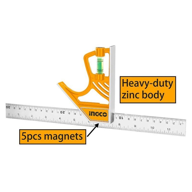 Γωνία Πολλαπλών Χρήσεων 30cm HSR530255 INGCO