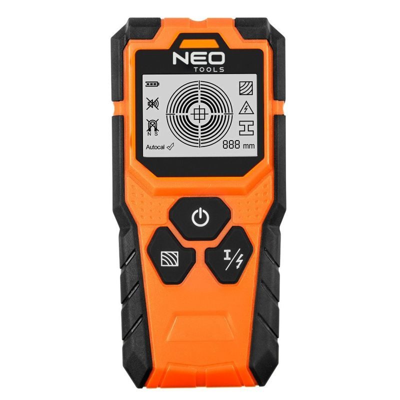 NEO TOOLS Ανιχνευτής μετάλλου, ξύλου & καλωδίων 75250