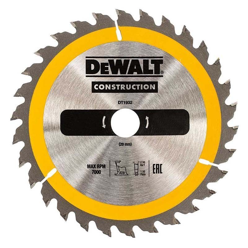 Δίσκοι ξύλου ATB CONSTRUCTION DEWALT