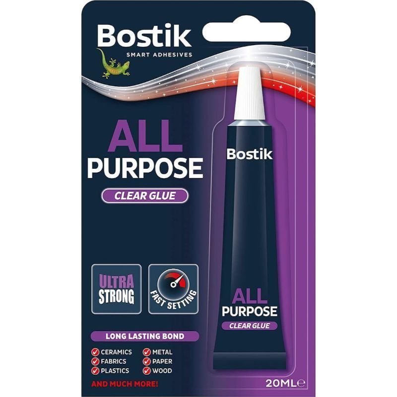 Κόλλα γενικής χρήσης All Purpose 20ml BOSTIK