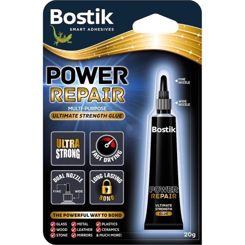 Κόλλα Στιγμής Gel Power Repair Ultimate Strength Glue 20gr BOSTIK