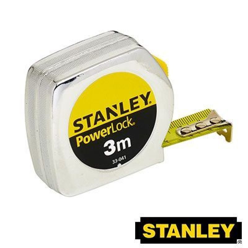 Μέτρο PowerLock με κέλυφος ABS STANLEY