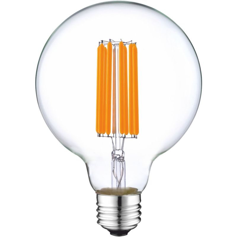 LED ΓΛΟΜΠΟΣ G95 FILAMENT EUROLAMP 6W E27  2700K