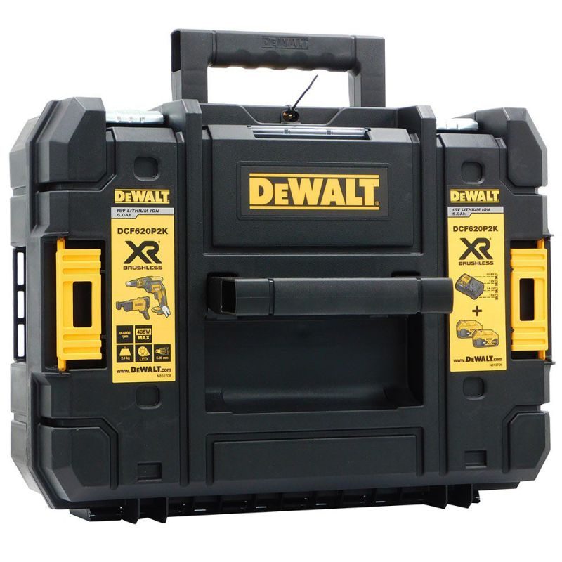 Κατσαβίδι γυψοσανίδας σετ TSTAK 2X5.0AH 18V LI-ION BRUSHLESS DCF620P2K DEWALT - Image 3