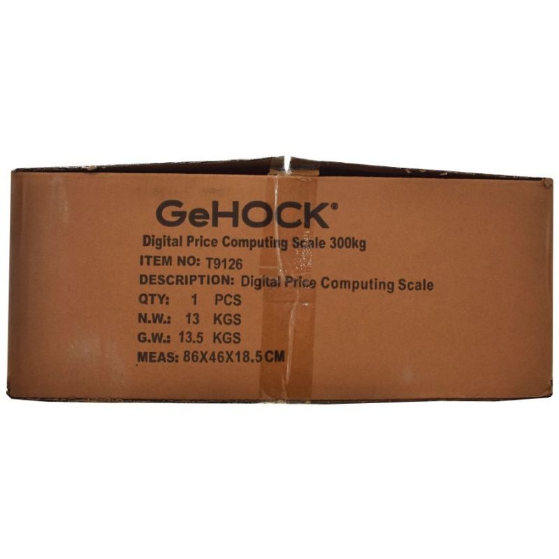 Ηλεκτρονική Ζυγαριά έως 300kg GeHOCK 60-PCS0300 GeHOCK