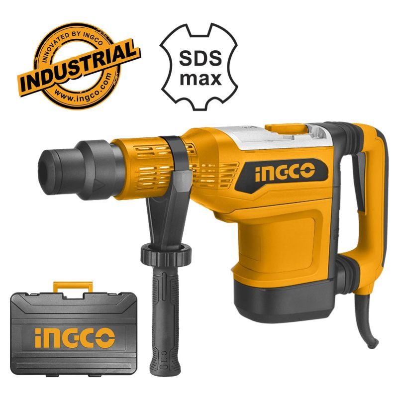 Πιστολέτο Περιστροφικό Κρουστικό SDS max 9kg RH1500528 INGCO