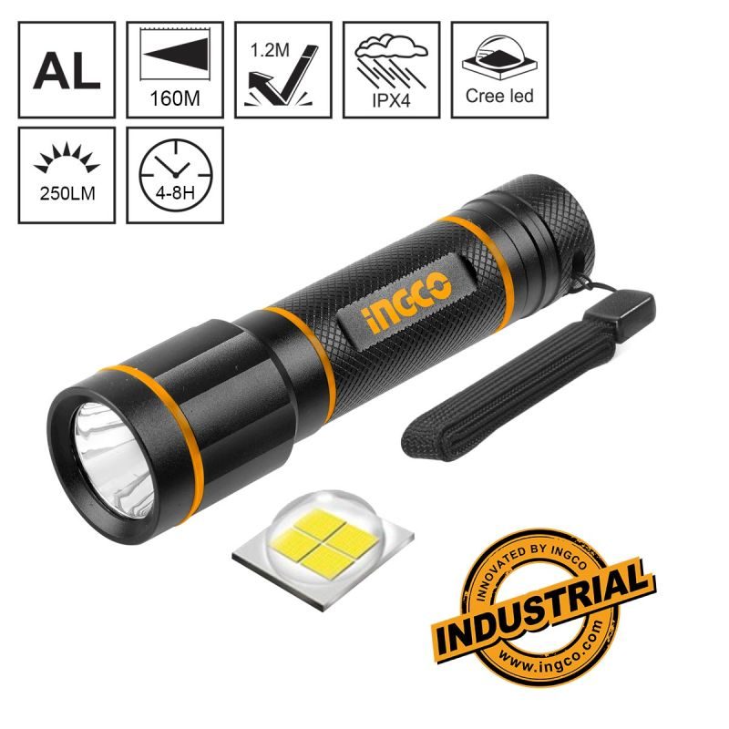 Φακός Προβολέας 250 lumen HFL013AAA58 INGCO