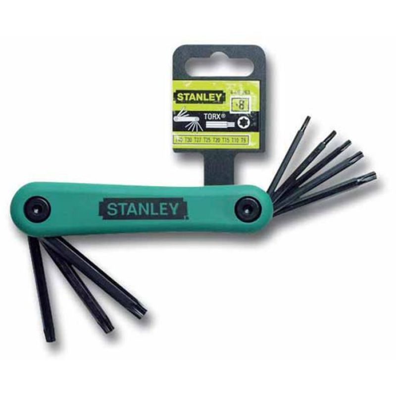 Άλεν TORX λαβής σετ 8τεμ. Τ9-10-15-20-25-27-30-40 STANLEY