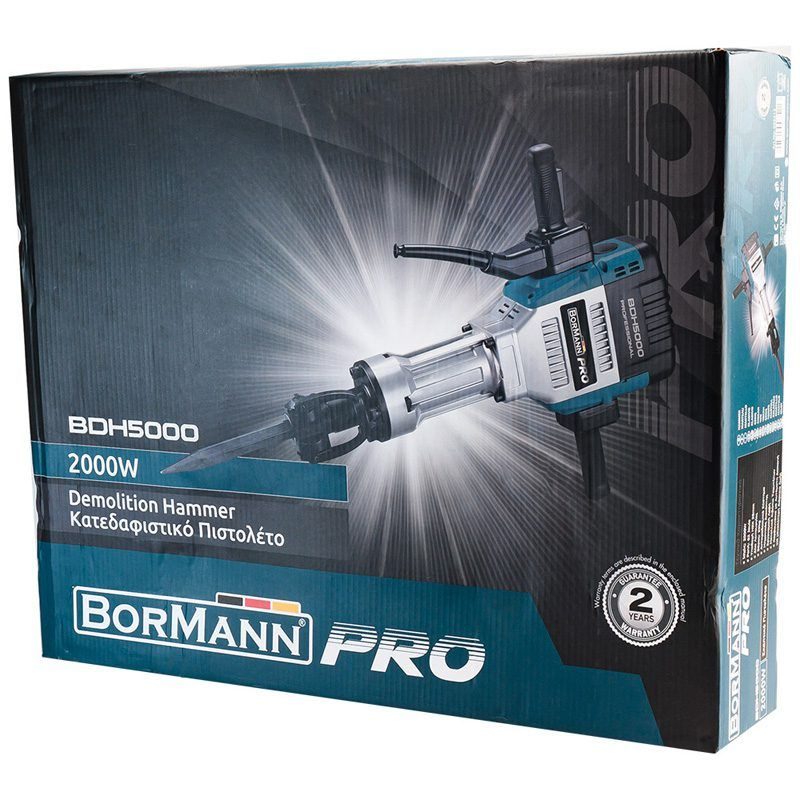 ΚΑΤΕΔΑΦΙΣΤΙΚΟ ΠΙΣΤΟΛΕΤΟ 2000W 62J BORMANN Pro - Image 9