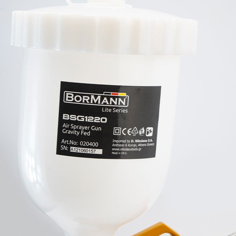 ΠΙΣΤΟΛΙ ΒΑΦΗΣ ΑΝΩ ΔΟΧΕΙΟ 0.6Lt 2.0mm BORMANN LITE - Image 4