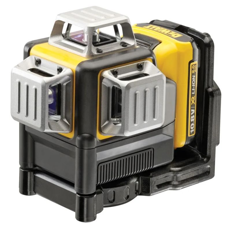 DEWALT Αυτορυθμιζόμενο Laser Σταυρού-Γραμμής 3x360 10,8V (Κόκκινης δέσμης) DCE089D1R DeWalt