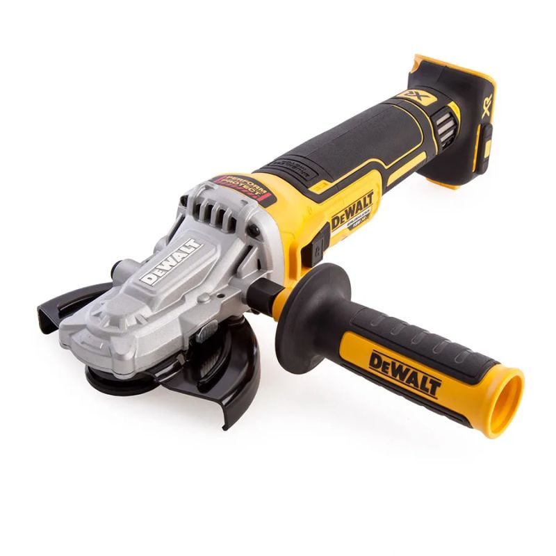 DEWALT Τροχός γωνιακός χαμηλού προφίλ 18V Brushless 125mm (χωρίς μπαταρία & φορτιστή) DCG405FN DeWalt