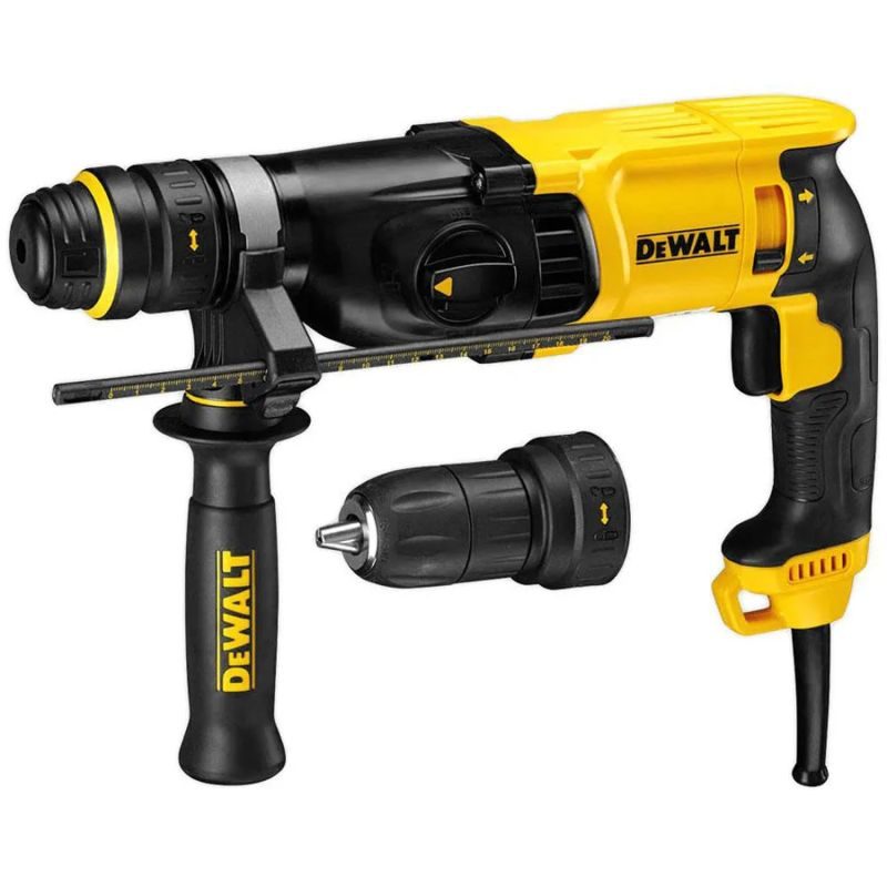 DEWALT Πιστολέτο 900W SDS-Plus 3 επιλογών με QCC D25144K DeWalt